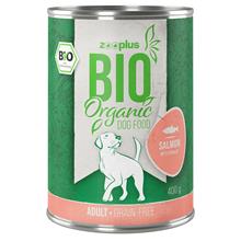Bild zooplus Bio Adult Lax med spenat - 6 x 400 g