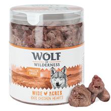 Bild Wolf of Wilderness - RAW Snacks i ekonomipack! - Kycklinghjärtan (280 g)