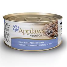 Bild Applaws provpack: Torr- och våtfoder - 2 kg Adult Chicken & Salmon + 6 x 70 g Havsfisk