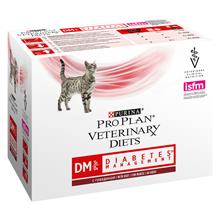 Bild Purina Pro Plan Veterinary Diets Feline DM ST/OX - Diabetes Management Beef - Ekonomipack: 20 x 85 g