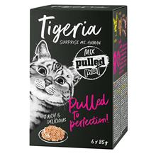 Bild Ekonomipack: Tigeria Pulled Meat 24 x 85 g - Mix (3 sorter)