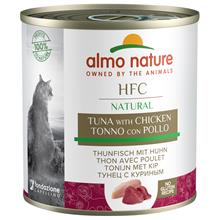 Bild Ekonomipack: Almo Nature HFC 24 x 280 g - Tonfisk & kyckling