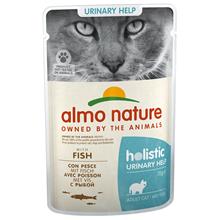 Bild Almo Nature Holistic Urinary Help portionspåse - 6 x 70 g med fisk