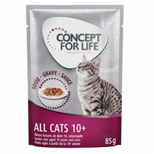 Bild Concept for Life All Cats 10+ - i sås - 24 x 85 g
