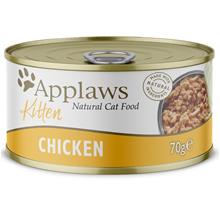 Bild Applaws i gelé kattfoder 6 x 70 g - Kitten: Chicken