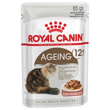 Bild Ekonomipack: Royal Canin våtfoder 48 x 85 g - Ageing +12 i sås