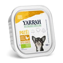 Bild Ekonomipack: Yarrah Organic i portionsform 36 x 150 g - Paté: eko-kyckling med eko-alger