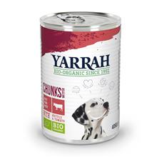 Bild Yarrah Organic Chunks Kyckling & nötkött - 405 g