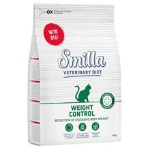 Bild Smilla Veterinary Diet Weight Control Beef - Ekonomipack: 2 x 4 kg