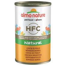 Bild Ekonomipack: Almo Nature HFC 24 x 140 g - Kycklinglår