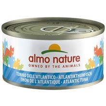 Bild Ekonomipack: Almo Nature 48 x 70 g - Tonfisk från Atlanten