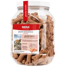 Bild MERA pure sensitive Goody Snacks 600 g - Ekonomipack: Lax & ris, 3 x 600 g