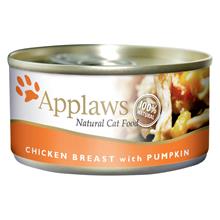 Bild Applaws provpack: Torr- och våtfoder - 2 kg Adult Chicken + 6 x 156 g Kycklingbröst & pumpa