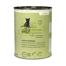 Bild Ekonomipack: catz finefood på burk 24 x 400 g - Lax & fågel