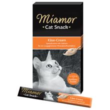 Bild Miamor Cat Snack Cheese Cream - Ekonomipack: 55 x 15 g