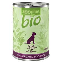 Bild zooplus Bio i provpack: 6 x 400 g till sparpris! -  Eko-kalkon med eko-zucchini