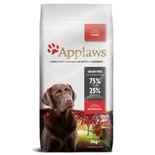 Bild Applaws Adult Large Breed Chicken - Ekonomipack: 2 x 15 kg