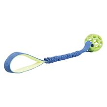 Bild Trixie Bungee Tugger med boll hundleksak - 48 cm lång, Ø 7 cm