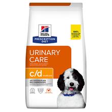 Bild Hill's Prescription Diet c/d Multicare Urinary Care Chicken hundfoder - Ekonomipack: 2 x 12 kg