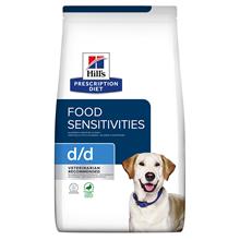 Bild Hill's Prescription Diet d/d Food Sensitivities Duck & Rice hundfoder - 12 kg