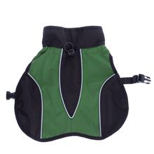 Bild Hundtäcke av softshell - ca 45 cm rygglängd grön