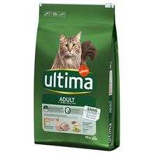 Bild Ultima Cat Adult Chicken - Ekonomipack: 2 x 10 kg