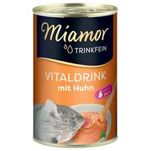 Bild Ekonomipack: Miamor Trinkfein Vitaldrink 24 x 135 ml - Kyckling