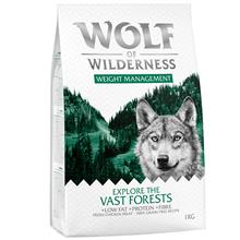 Bild 1 kg Wolf of Wilderness till sparpris! - Adult Explore The Vast Forests - Weight Management