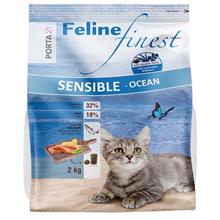 Bild Porta 21 Feline Finest Sensible Ocean - Ekonomipack: 2 x 2 kg