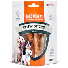 Bild Boxby Chew Stix Chicken - Ekonomipack: 3 x 80 g