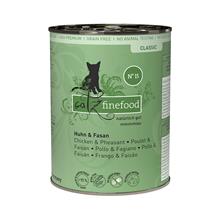 Bild Ekonomipack: catz finefood på burk 24 x 400 g - Kyckling & fasan