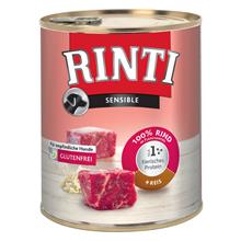 Bild Ekonomipack: RINTI Sensible 24 x 800 g - Nötkött & ris