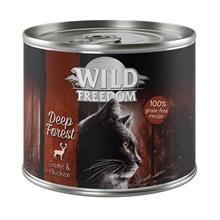 Bild Wild Freedom Adult 6 x 200 g -  Deep Forest - Venison & Chicken