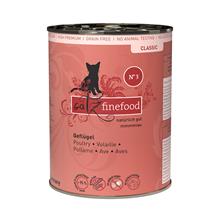 Bild Ekonomipack: catz finefood på burk 24 x 400 g - Fjäderfä