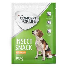 Bild Concept for Life Insect Snack med morötter Ekonomipack: 3 x 100 g