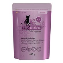 Bild Ekonomipack: catz finefood portionspåse 64 x 85 g - Lamm & kanin