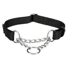 Bild Trixie Premium Pull Stop halsband, svart - Stl. S–M: 30–40 cm halsomfång, B 15 mm