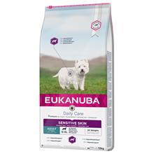 Bild Eukanuba Daily Care Adult Sensitive Skin - Ekonomipack: 2 x 12 kg
