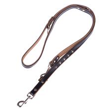 Bild Heim Stars koppel + halsband i läder - Halsband storlek 50 + koppel 200 cm