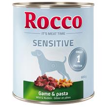 Bild Rocco Sensitive 6 x 800 g - Vilt & pasta