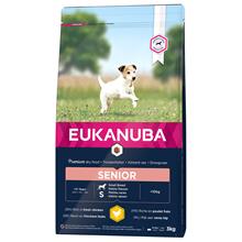 Bild Eukanuba Caring Senior Small Breed Chicken - Ekonomipack: 3 x 3 kg
