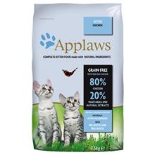 Bild Ekonomipack: Applaws torrfoder 2 x 6/7,5 kg - Kitten Chicken (2 x 7,5 kg)