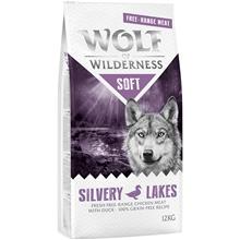 Bild Wolf of Wilderness Soft Silvery Lakes - Free Range - Chicken & Duck - Ekonomipack: 2 x 12 kg