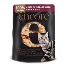 Bild Encore Cat i buljong 16 x 70 g - Kyckling med brunt ris