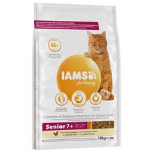 Bild Ekonomipack: IAMS torrfoder för katter 2 x 10 kg - Vitality Senior Chicken (2 x 10 kg)