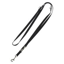 Bild HUNTER Ecco Sport halsband + koppel, svart - Halsband storlek M + koppel 200 cm/15 mm