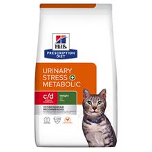 Bild Hill's Prescription Diet c/d Urinary Stress + Metabolic kattfoder - Ekonomipack: 2 x 8 kg