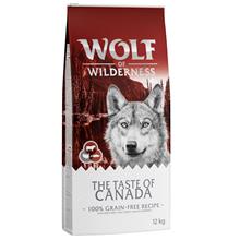 Bild Ekonomipack: 2 x 12 kg Wolf of Wilderness hundmat - The Taste Of Canada