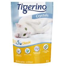 Bild Tigerino Crystals Classic kattsand med silikat - Ekonomipack: 6 x 5 l