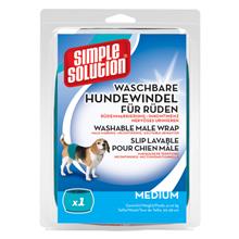 Bild Simple Solution tvättbart skvättskydd för hanhundar - Stl. M, 1 st